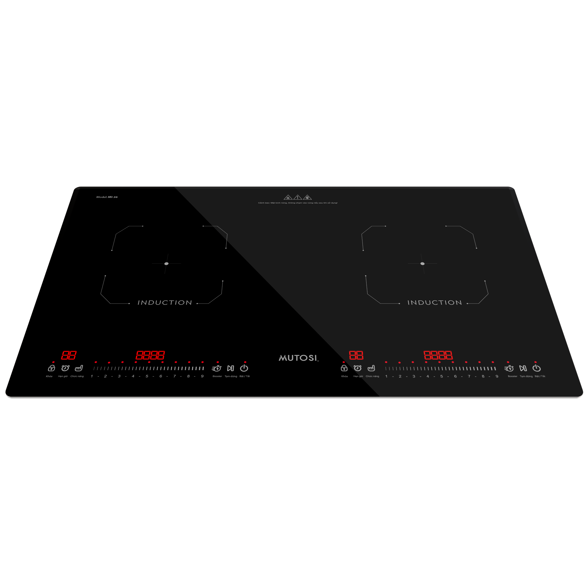 Bếp từ đôi Mutosi MI-36
