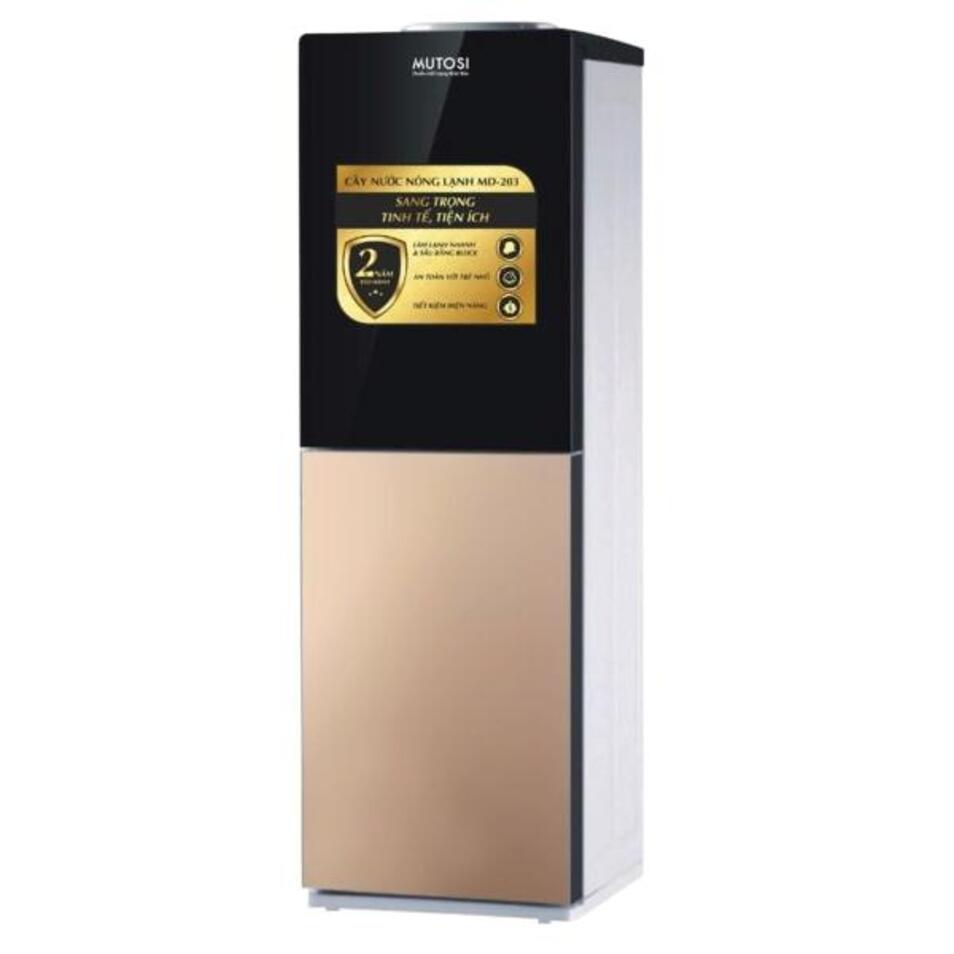 Mutosi MD-203 có thiết kế chắc chắn, trọng lượng 14kg