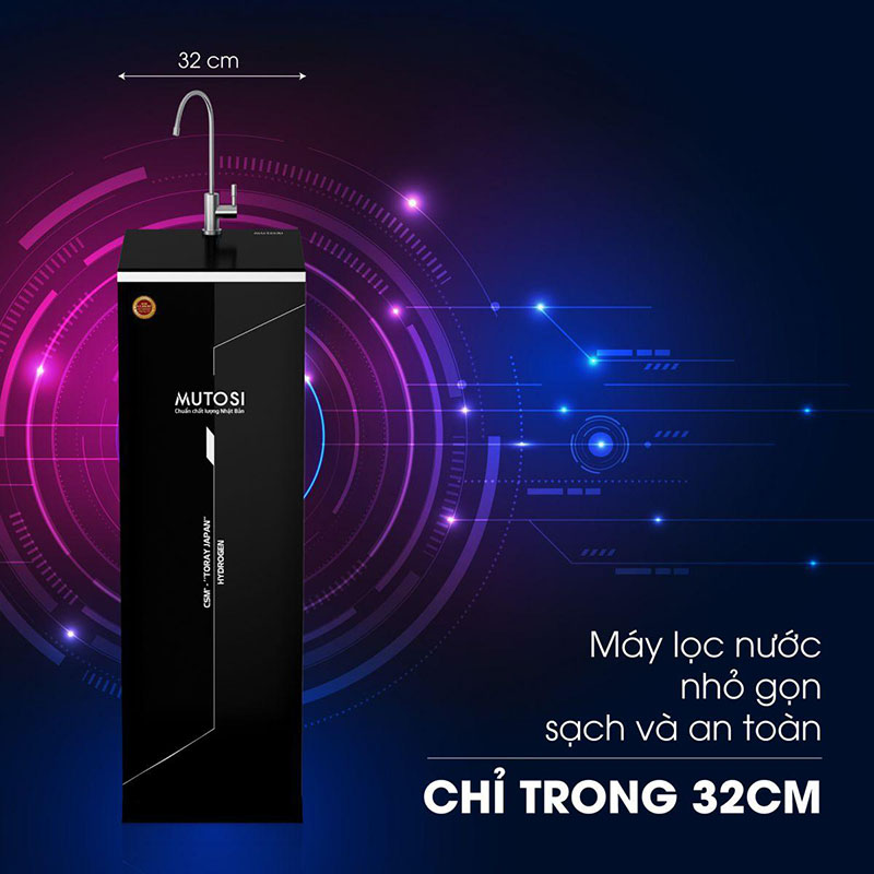 Máy lọc nước ăn uống tủ đứng Mutosi MP-290S