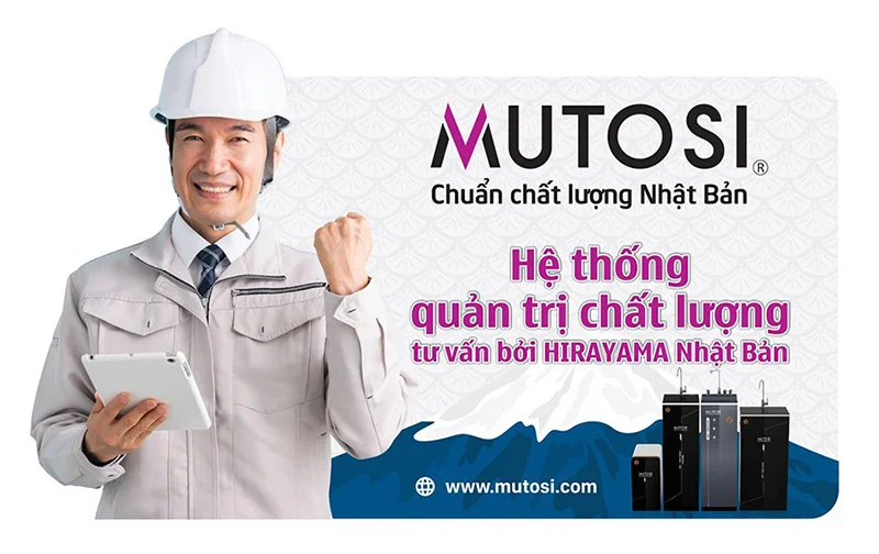 Mutosi cung cấp sản phẩm cây nước nóng lạnh theo tiêu chuẩn chất lượng Nhật Bản