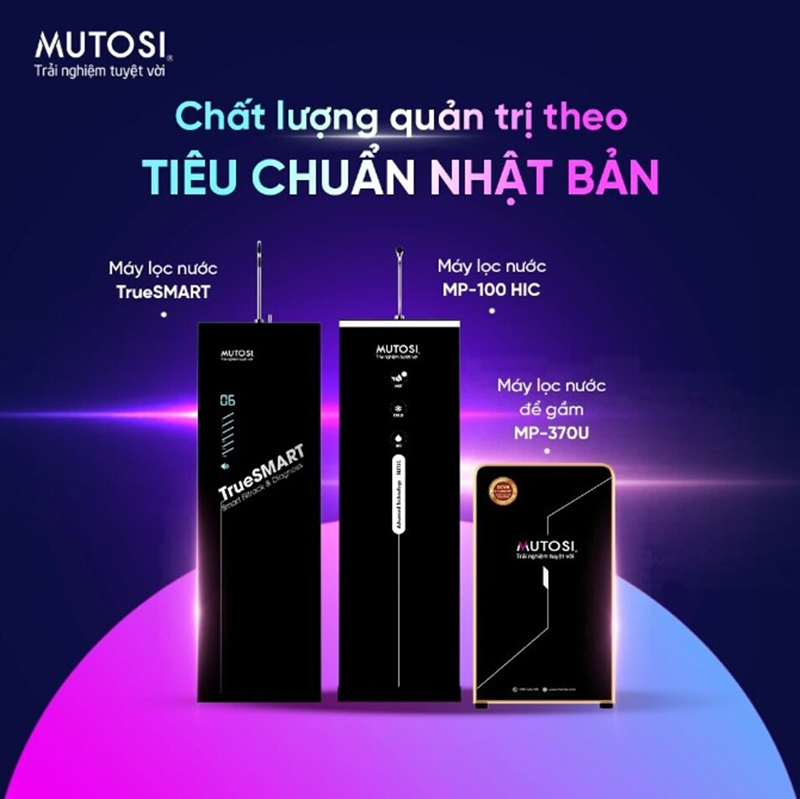 Nâng tầm cuộc sống với các dòng máy lọc nước chất lượng cao