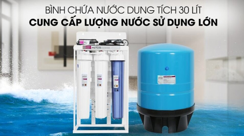 Nên chọn những dòng máy có công suất lọc lớn, đáp ứng đầy đủ nhu cầu nước uống cho cả gia đình bạn