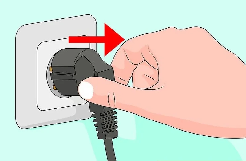 Cần ngắt nguồn điện trước khi hay lõi lọc RO