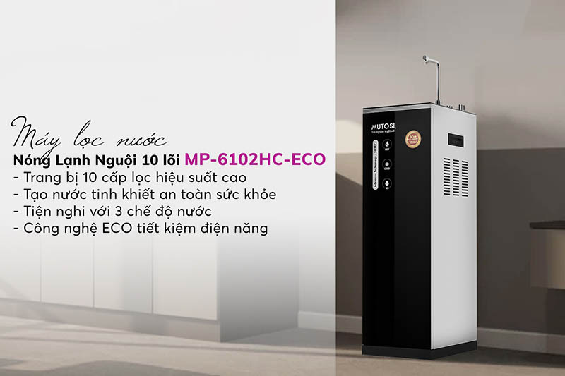 Nguồn nước sau lọc chứa nhiều dưỡng chất