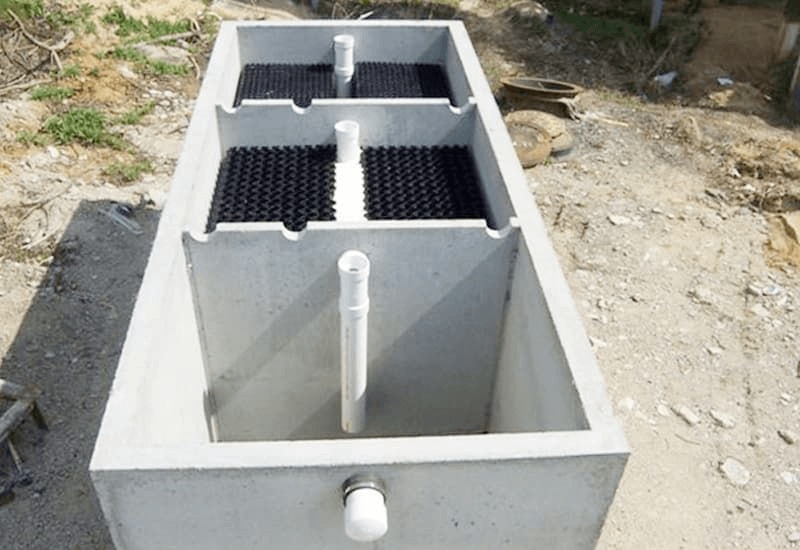 Nguyên liệu xây dựng bể lọc nước