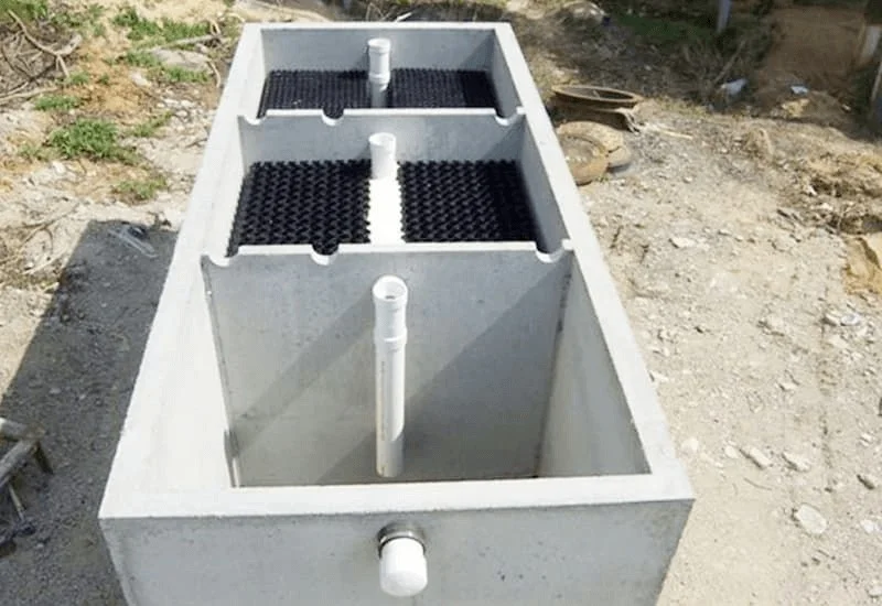 Materials for building water filter tanks