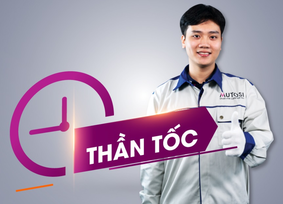Nhân viên Mutosi tiến hành bảo dưỡng định kỳ