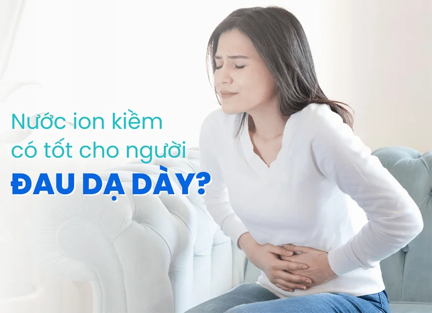 [ANSWER] Is alkaline ionized water good for people with stomach pain?