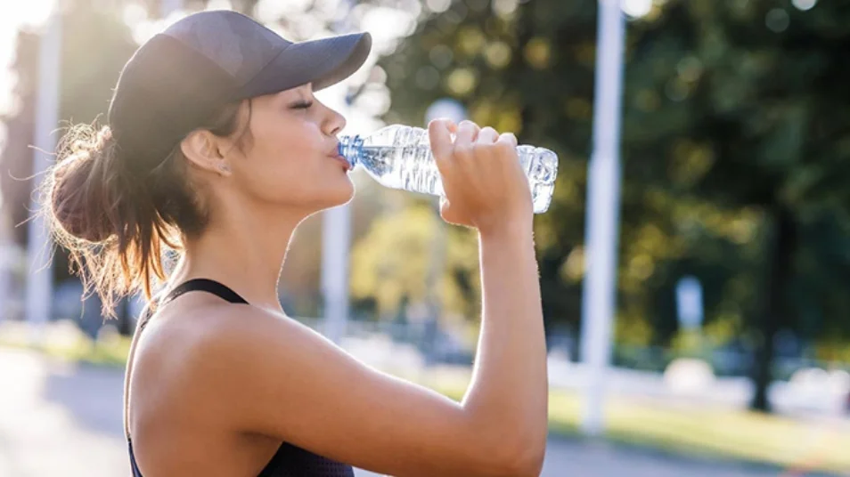 Salty mineral water helps to rehydrate and replenish minerals quickly.