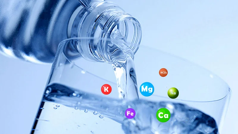 Mineral water and purified water can both be used directly without boiling.