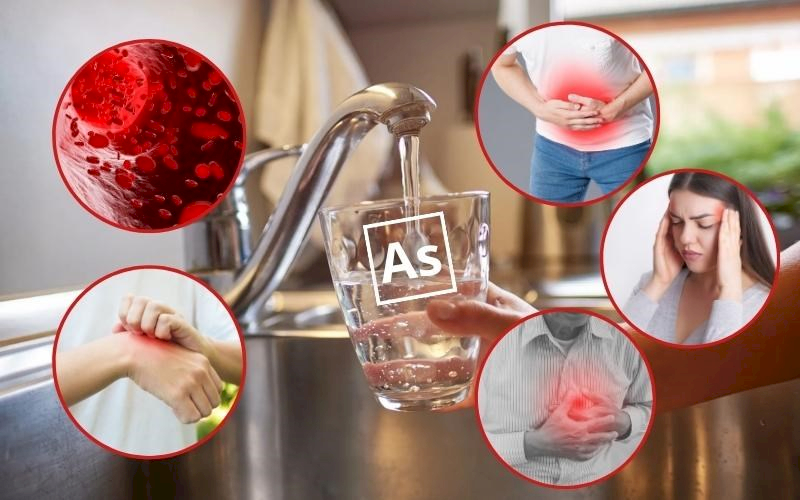 Nước nhiễm Asen có ảnh hưởng không tốt đến sức khoẻ
