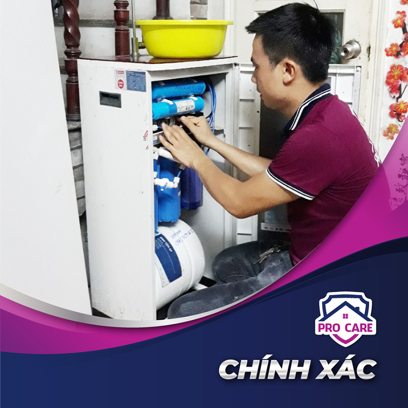 Procare bảo trì bảo dưỡng cây nước nóng lạnh uy tín hàng đầu