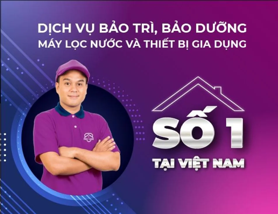 Procare là đơn vị sửa chữa và bảo dưỡng máy lọc hàng đầu Việt Nam