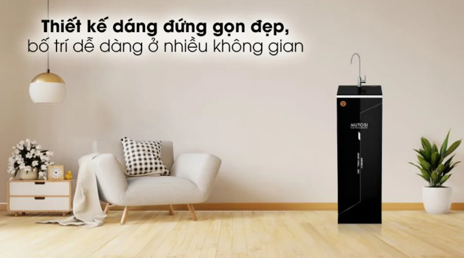 Sản phẩm có thiết kế đẹp, thông minh với dáng tủ đứng tiêu chuẩn