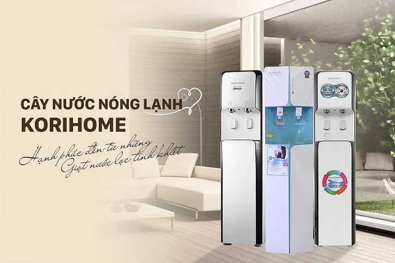Sử dụng cây nước nóng lạnh để giúp cuộc sống gia đình thêm tiện nghi 