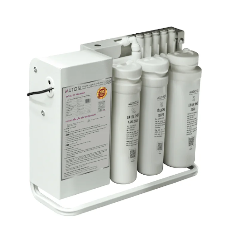 Thay lõi cực dễ chỉ với 2 thao tác cùng máy lọc nước Mutosi MP-U60N