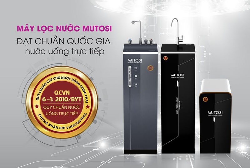 Tìm mua các loại máy lọc nước có nguồn nước đầu ra đạt QCVN6-1:2010/BYT để đảm bảo an toàn cho cả gia đình