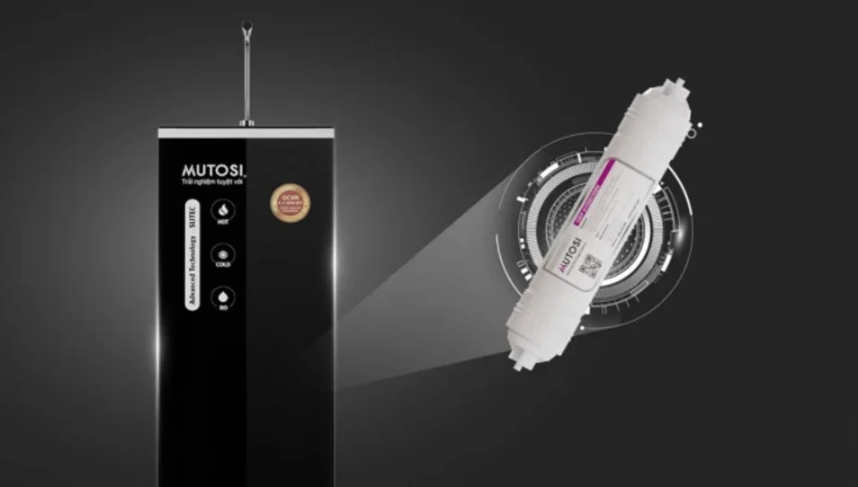 Tỷ lệ thu hồi nước tinh khiết của máy lên tới 50% giúp tiết kiệm nguồn nước đầu vào