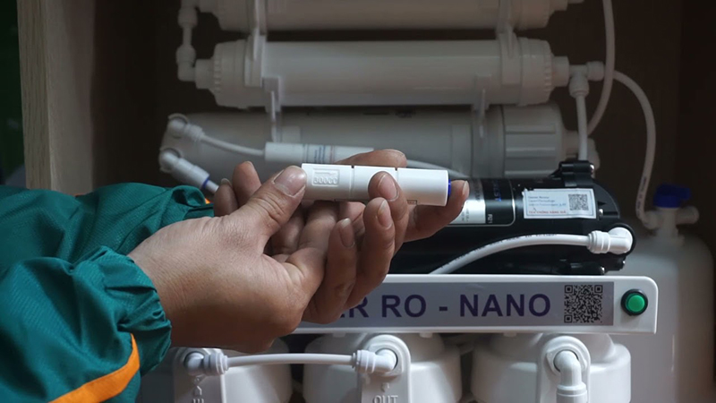 Van flow giúp hạn chế tối đa lượng nước thải ra ngoài máy lọc nước