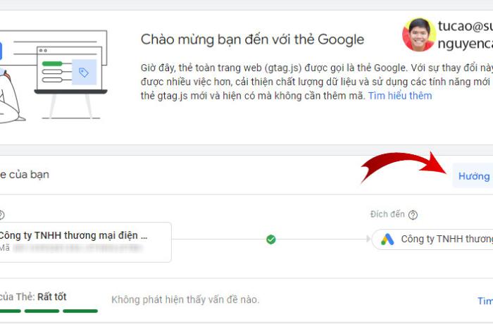 Hướng dẫn thêm thẻ Google để đo lường trên Google Ads