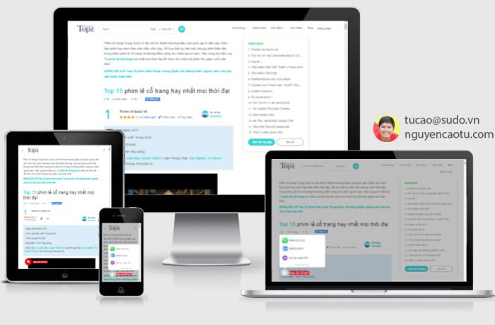 Hướng dẫn chèn nút bấm gọi điện thoại, zalo, gửi tin nhắn FB, Telegram, Email vào Website