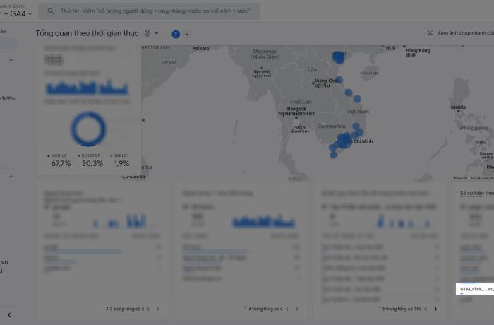 [GA4] Thiết lập sự kiện, đếm số người click vào một vị trí nào đó