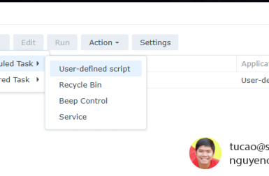 Hướng dẫn tự động xóa dữ liệu nếu quá 30 ngày trên Synology