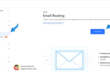 Cách tạo chuyển tiếp email theo tên miền miễn phí