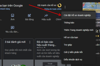 Chia sẻ quyền quản lý hồ sơ Google Maps