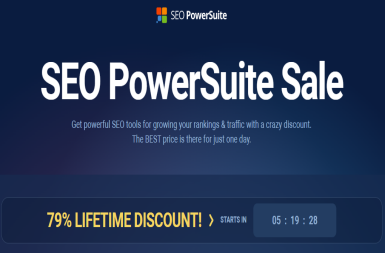Bộ công cụ SEO PowerSuite giảm 79% trọn đời (lần đầu tặng kèm Max Plan) duy nhất trong 3 ngày