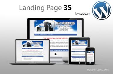 Chia sẻ Theme "Landing Page 3S" cho Wordpress (Tối ưu cho SEO)