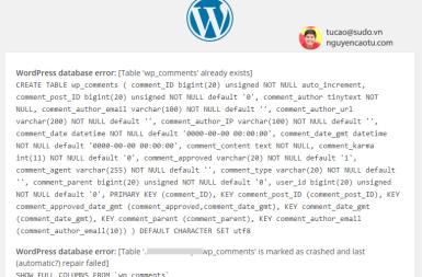 Cách xử lý khi trang Wordpress báo lỗi trang trắng, không hiển thị lỗi