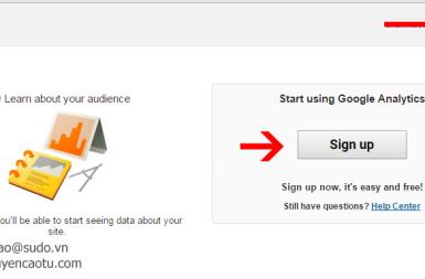 Cài Đặt Mã Theo Dõi Google Analytics Và Xác Minh Google Webmaster Tools Cho Website