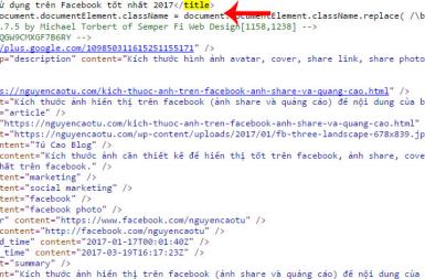 Giới hạn og:title, og:description trên Facebook (Open Graph protocol)