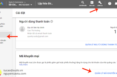 Làm thế nào để sử dụng mã khuyến mại Google Ads?