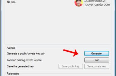 Tạo Key (.ppk key và OpenSSH key) cho Windows và Macos truy cập Server