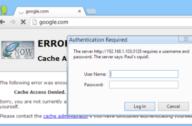 Tạo password cho Squid Proxy trên CentOS
