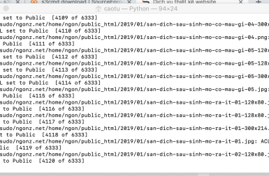 [S3 Object Storage] Hướng dẫn sử dụng s3cmd để quản lý trên MacOS