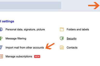 Hướng dẫn chuyển dữ liệu từ Gmail, Outlook vào Yandex mail