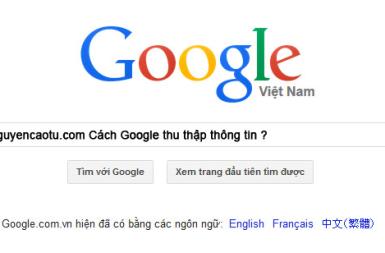 Cách Google thu thập thông tin và xếp hạng thứ hạng từ khóa