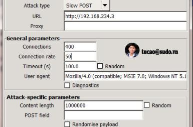 Kỹ thuật DOS (DDOS) – HTPP POST DOS và cách phòng tránh