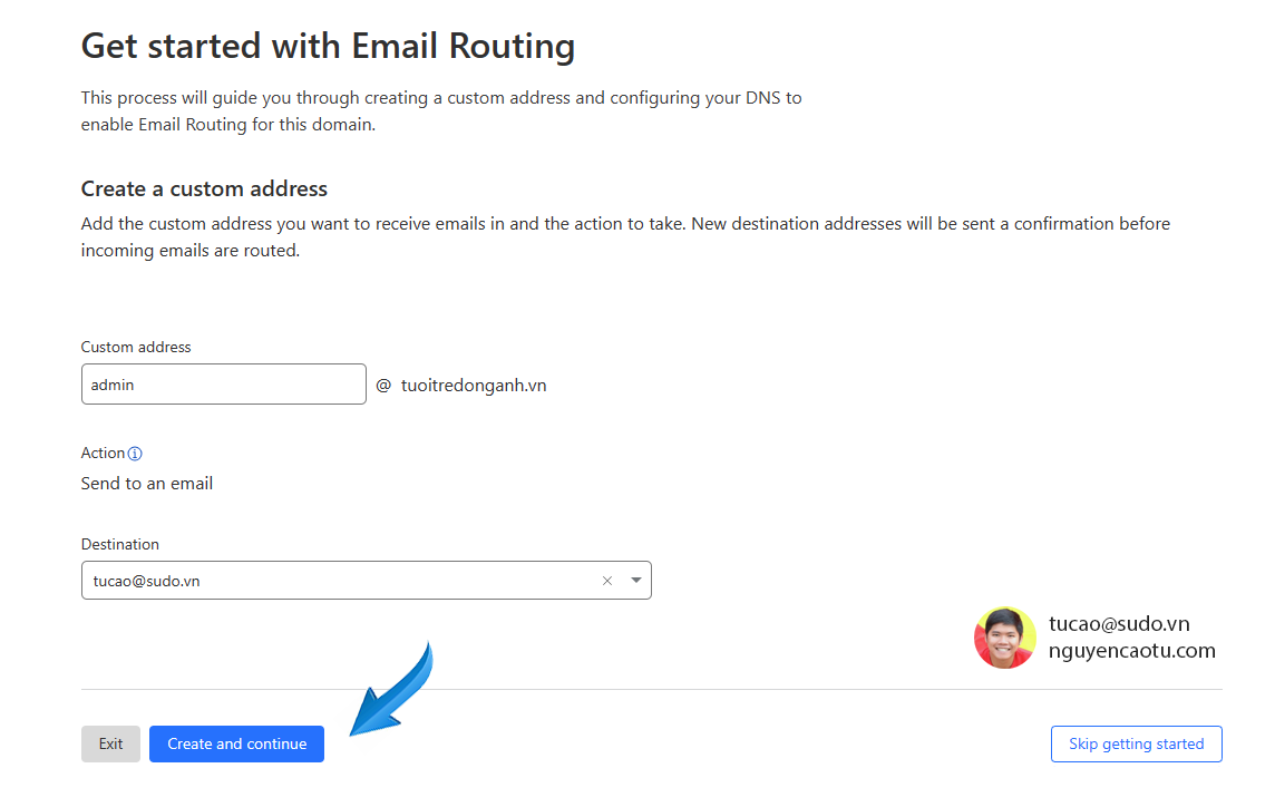 Tạo Email doanh nghiệp của bạn muốn