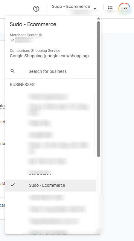 Lựa chọn tài khoản gốc của bạn
