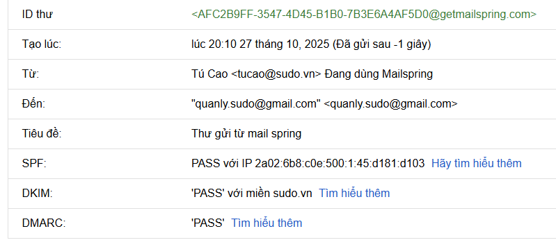Hướng dẫn khai báo DMARC cho Email doanh nghiệp
