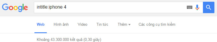 Tính độ khó của một từ khóa