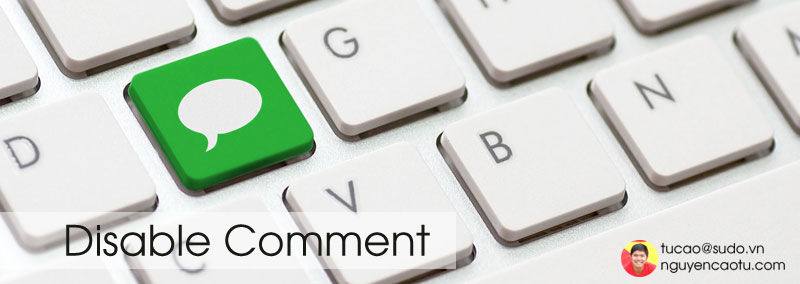 Khóa phần bình luận Wordpress, Pingback, Trackback của Wordpress