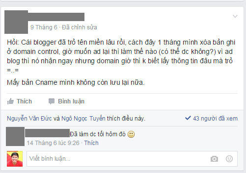 Không hiển thị bản ghi Cname trong blogspot