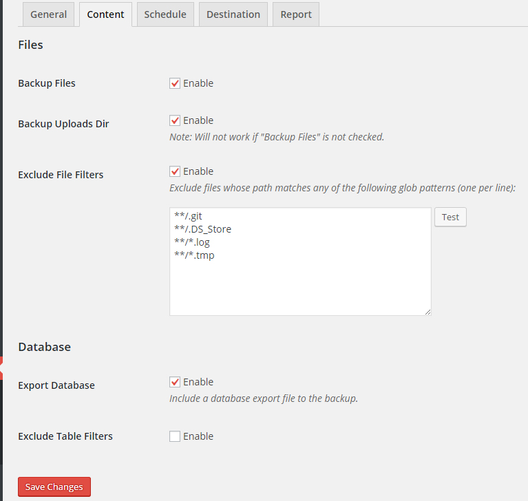 Chọn dữ liệu bạn sẽ Backup