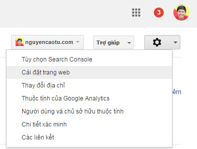 Cài đặt Website