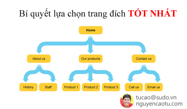 Cách lựa chọn trang đích tốt nhất trước khi SEO